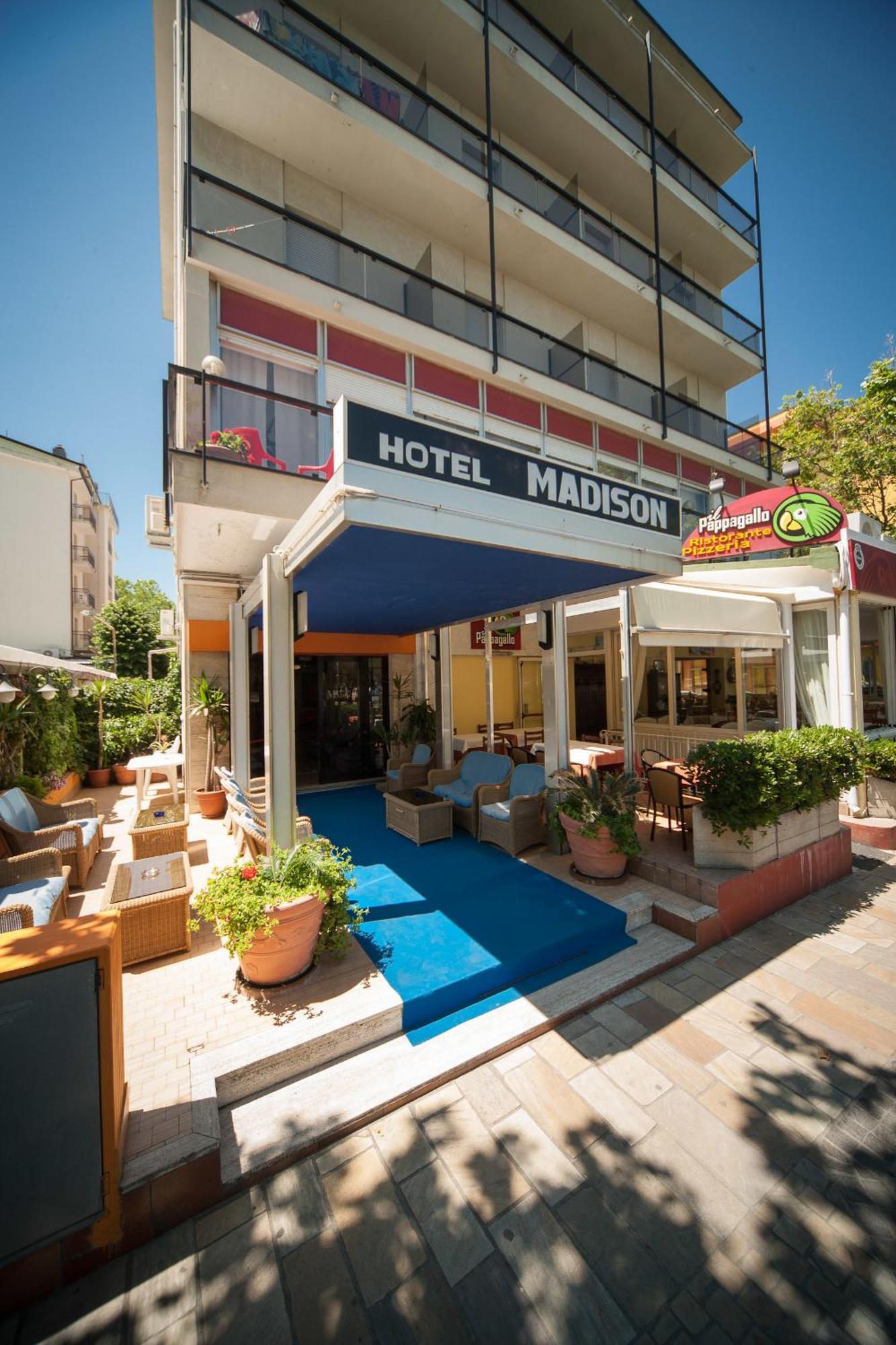 Hotel Madison Riccione Exterior foto